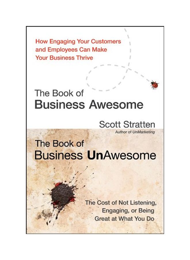 The Book Of Business Awesome/The Book Of Business Unawesome Hardcover English by Scott Stratten - 15 Aug 2012  - Image 1