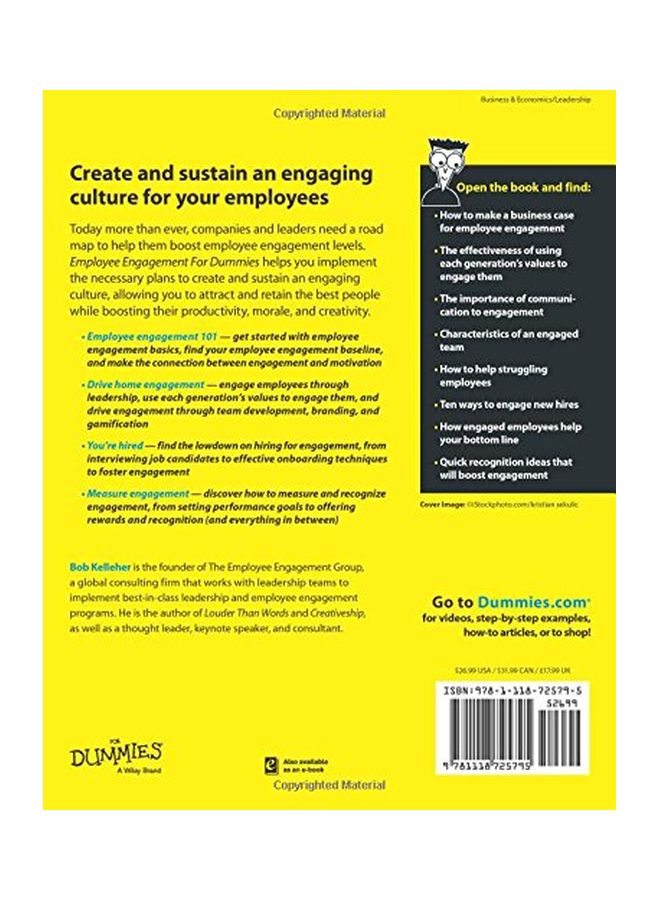 Employee Engagement For Dummies paperback english - 16 Dec 2013 - Image 2