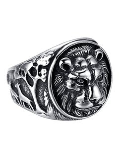 Stainless Steel Lions Head Ring
