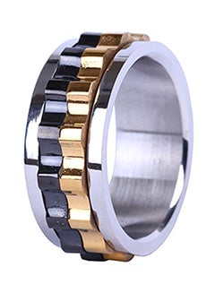 Stainless Steel Dual Gear I Spinner Ring
