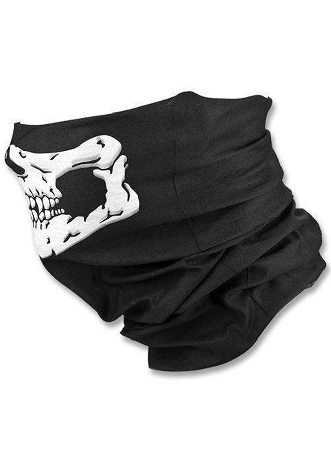 Generic Skull Bandana Halloween Scarf 47 x 23cm  - Image 2