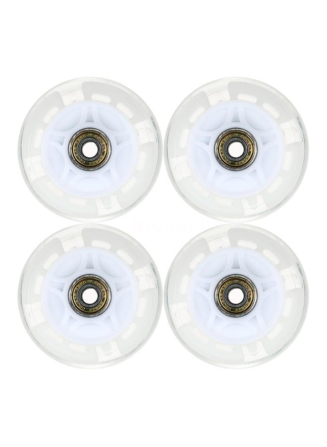 Generic - 4-Piece LED Light Up Inline Skates Wheels - Image 1