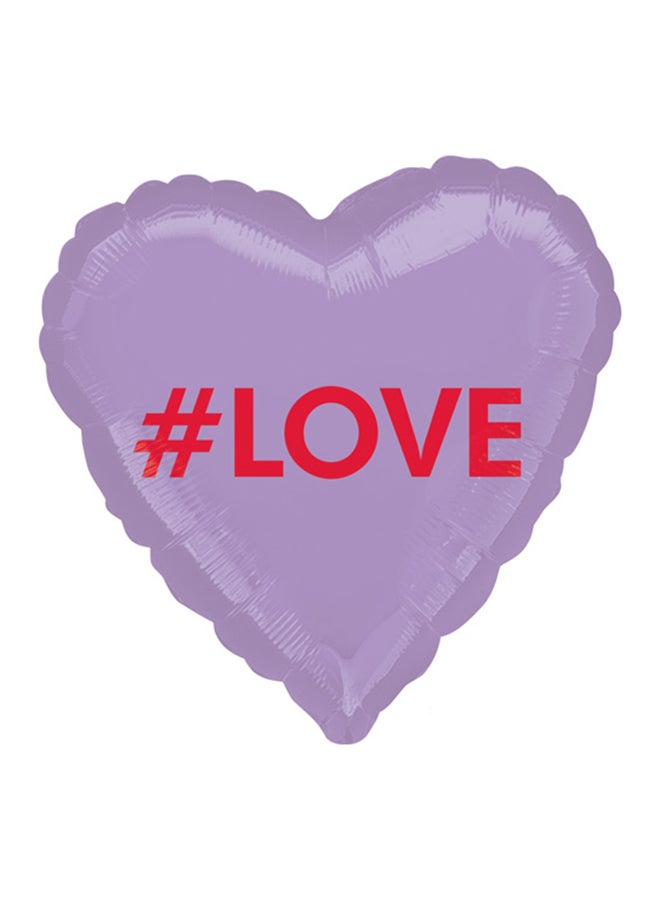 Love Candy Heart Foil Balloon 43cm