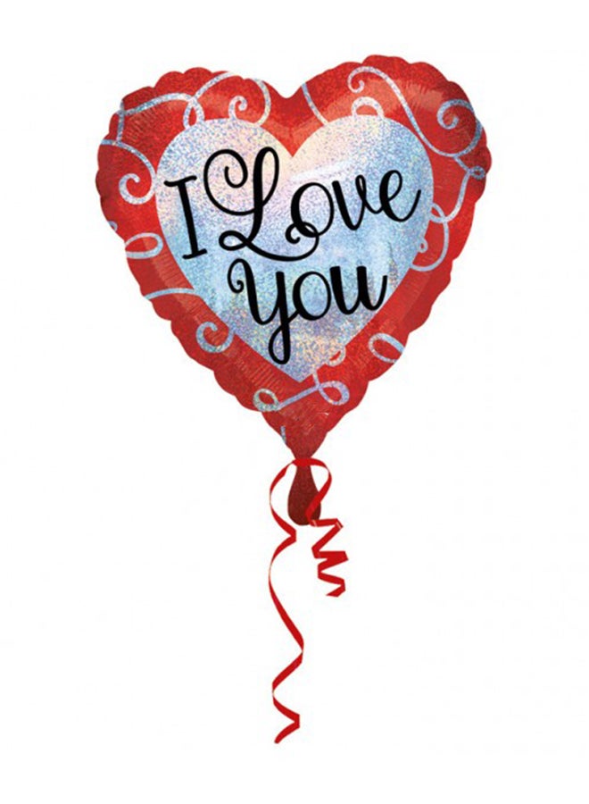 Sparkle Heart Love You Holo Foil Balloon 18inch - v1550056050/N20981546A_1