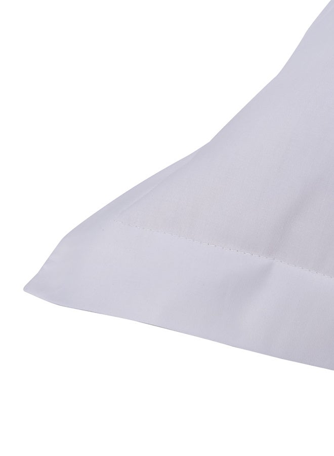 Casa Comfort 2-Piece Pillow Cover Set Cotton White 50x75cm  - Image 2