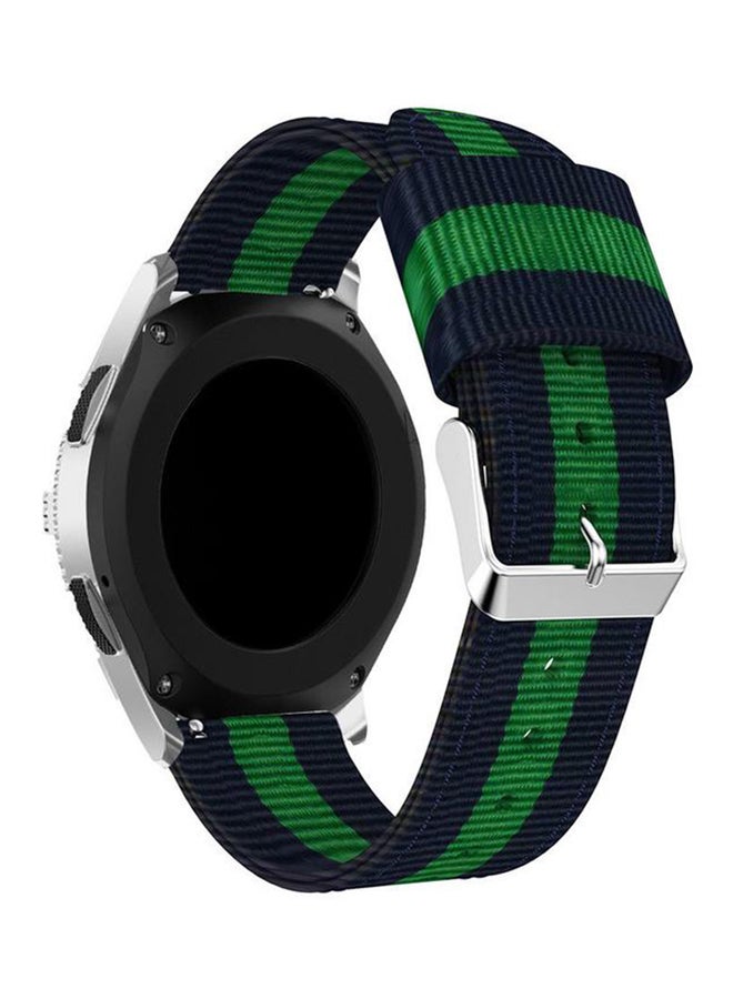 LNKOO Replacement Watch Band For Samsung Gear Frontier/Classic Blue/Green  - Image 4