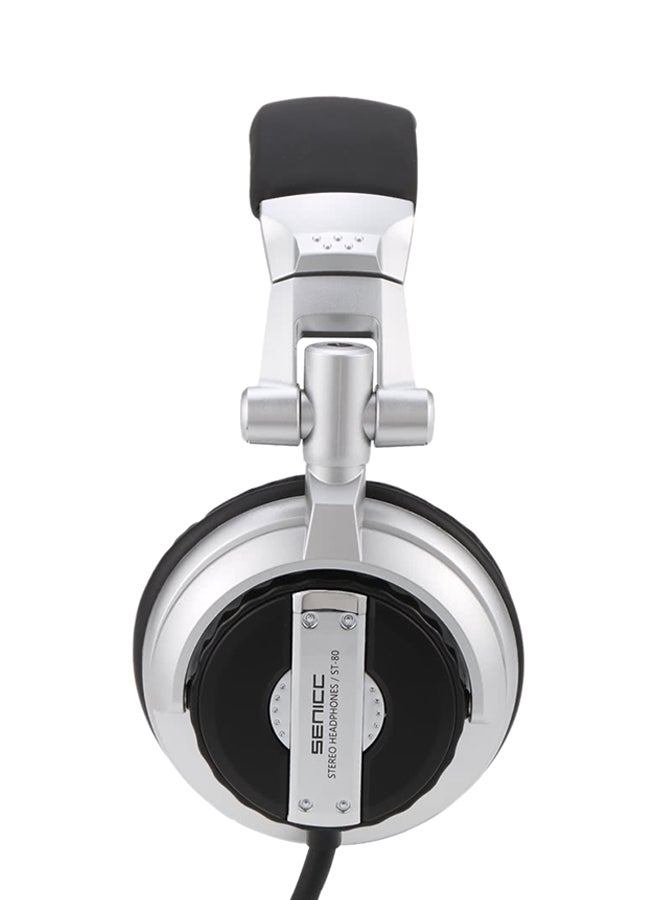 SENICC Over-Ear Wired Headset silver - Image 3