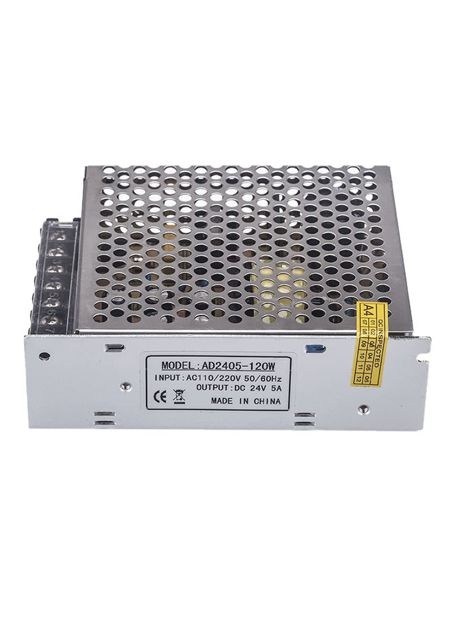 LIXADA AC 100V-240V to DC 24V 5A 120W Voltage Transformer Switch Power Supply for Led Strip, H11017 - Image 1