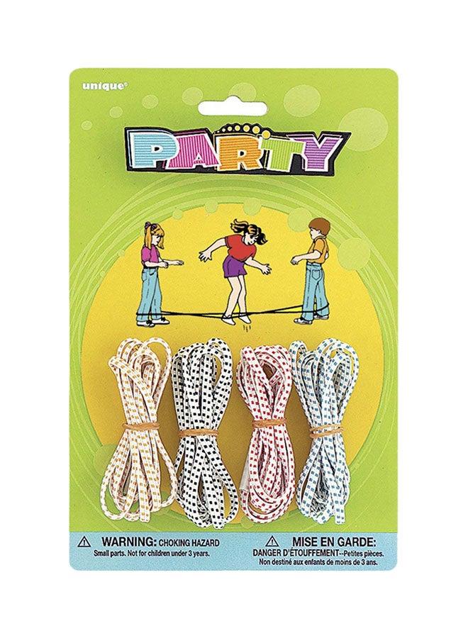 مجموعة حبال القفز الصينية من 4 قطع