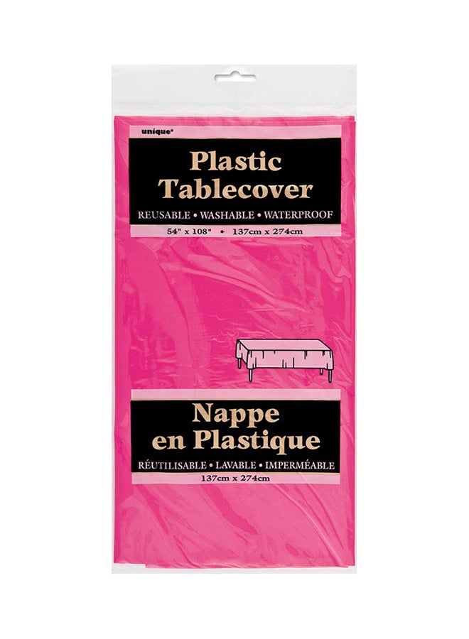 يونيك غطاء طاولة من البلاستيك 2.13x1.37متر - Image 1
