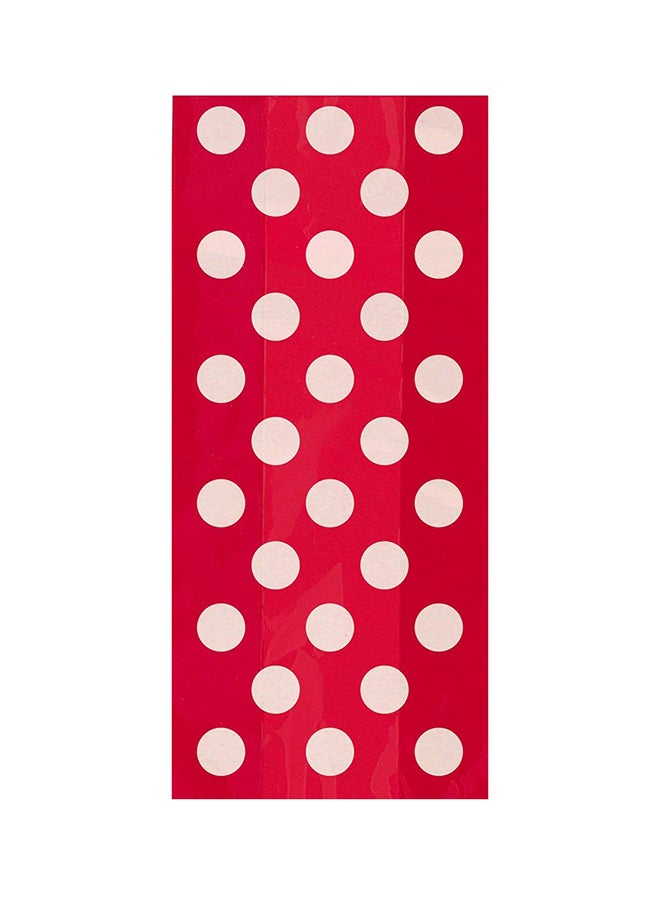 يونيك طقم أكياس سيلوفان بنقشة منقطة، مكون من 20 قطعة 11 x 5بوصة - Image 1