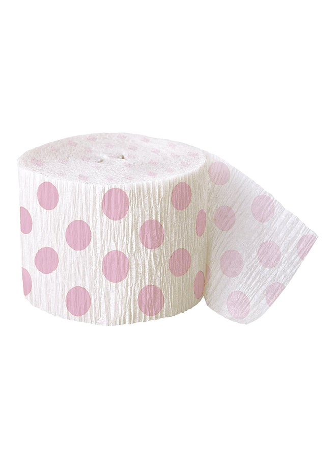 يونيك شريط تزيين بطبعة منقطة 9بوصة