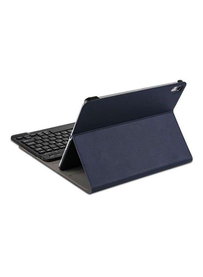 Umiwin Protective Case Cover For Apple iPad Pro 10.5 Inch With Bluetooth Keyboard Dark Blue  - Image 2