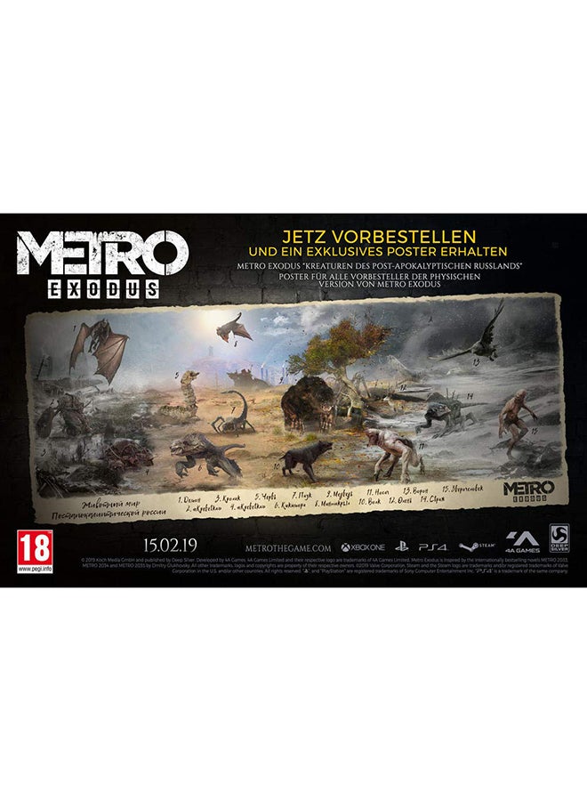 4A GAMES - Metro Exodus (Intl Version) - playstation_4_ps4 - Image 1