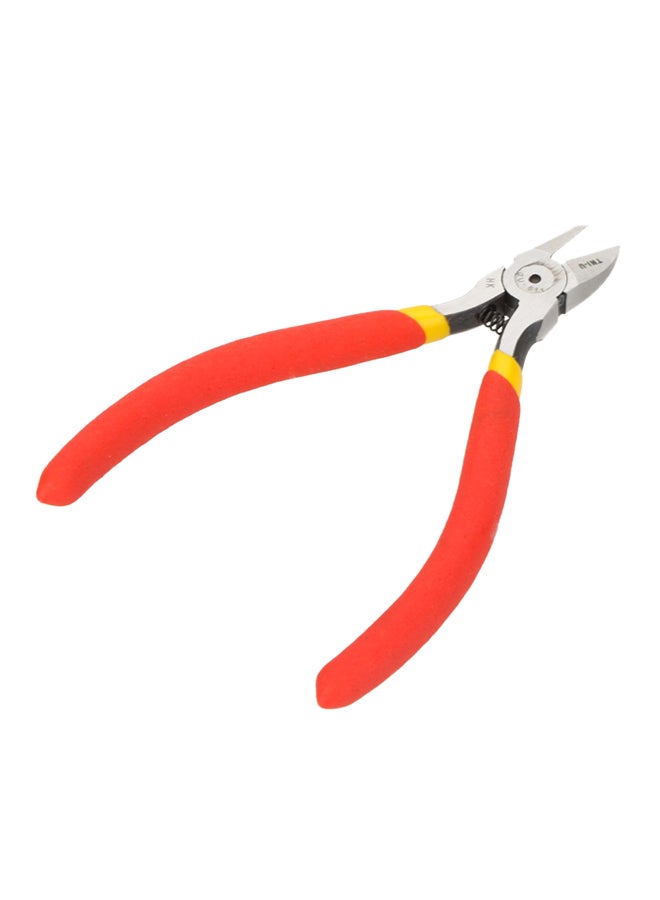 TNI-U Mini Diagonal Side Cutting Plier Red/Yellow/Silver 5inch  - Image 2