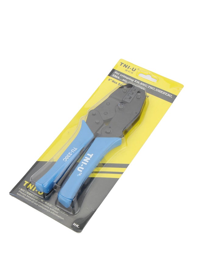 TNI-U Locking Ratchet Crimping Press Plier Blue/Black 8.5inch  - Image 4