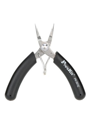 Anti-Corrosion Needle Nose Plier Black/Silver 10cm - v1550124163/N20979635A_1