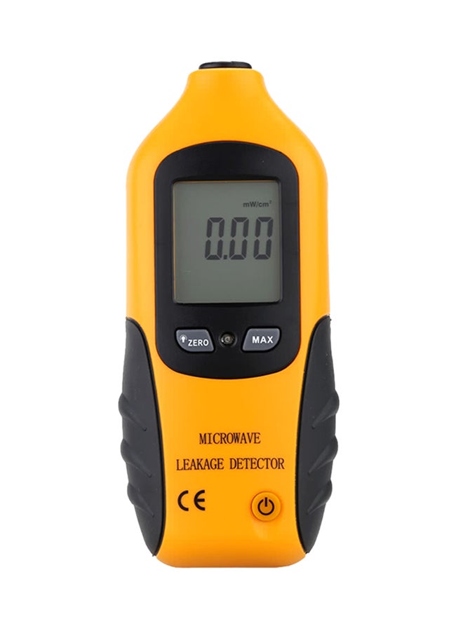 Generic Digital LCD Microwave Leakage  Detector Black/Yellow 12.5x5x3centimeter  - Image 1