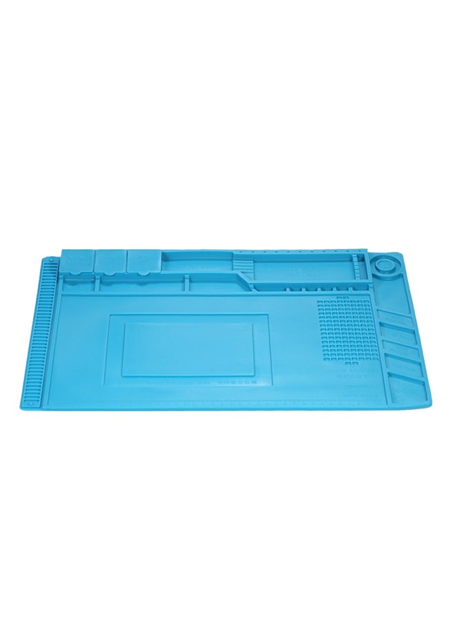 Heat Insulation Silicone Pad Blue - Image 1