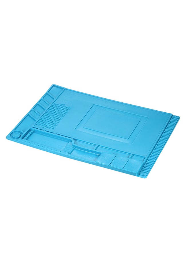 Heat Insulation Silicone Pad Blue - Image 2