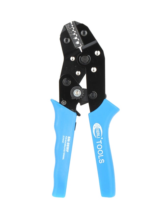 Generic Mini Locking Crimping Press Pliers Tools For End-Sleeve Blue/Black 19x7x2cm  - Image 1