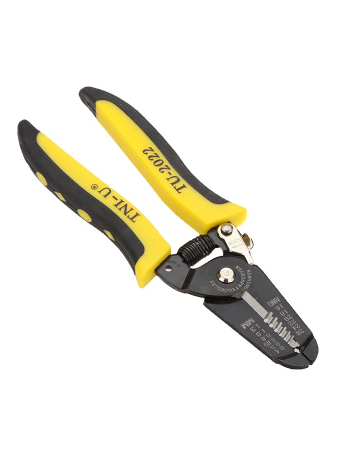 TNI-U Clamp & Steel Wire Cable Cutter Plier Tool Yellow/Black 24.5x9.5x1cm  - Image 3