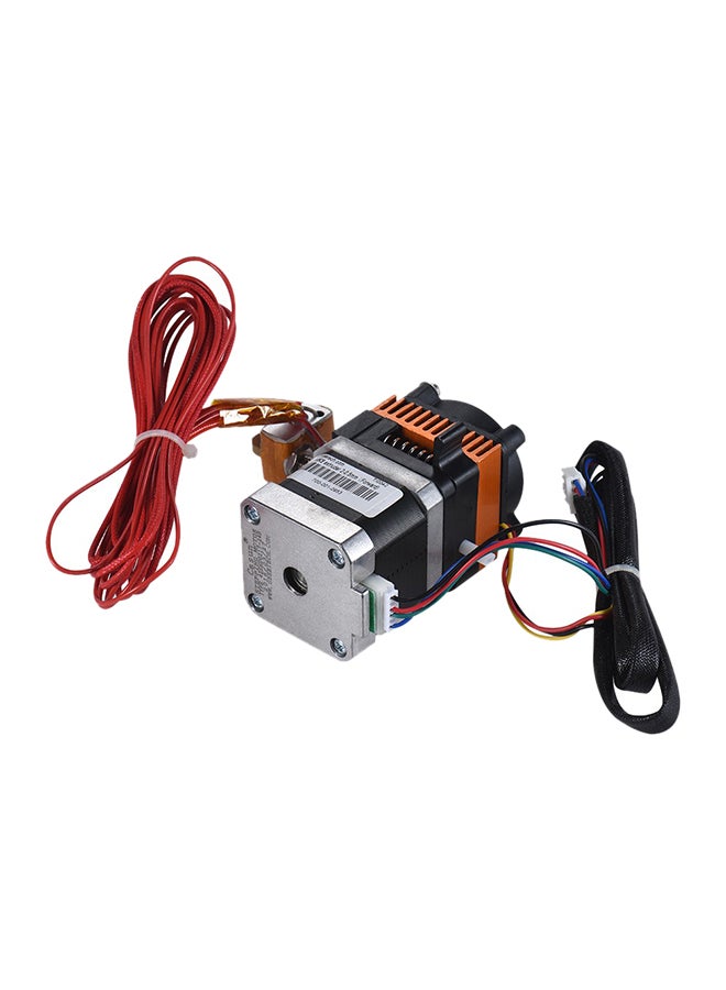 Extruder Kit MK8 3D Printer With Stepping Motor Fan Black 7.5x4x4cm - Image 1