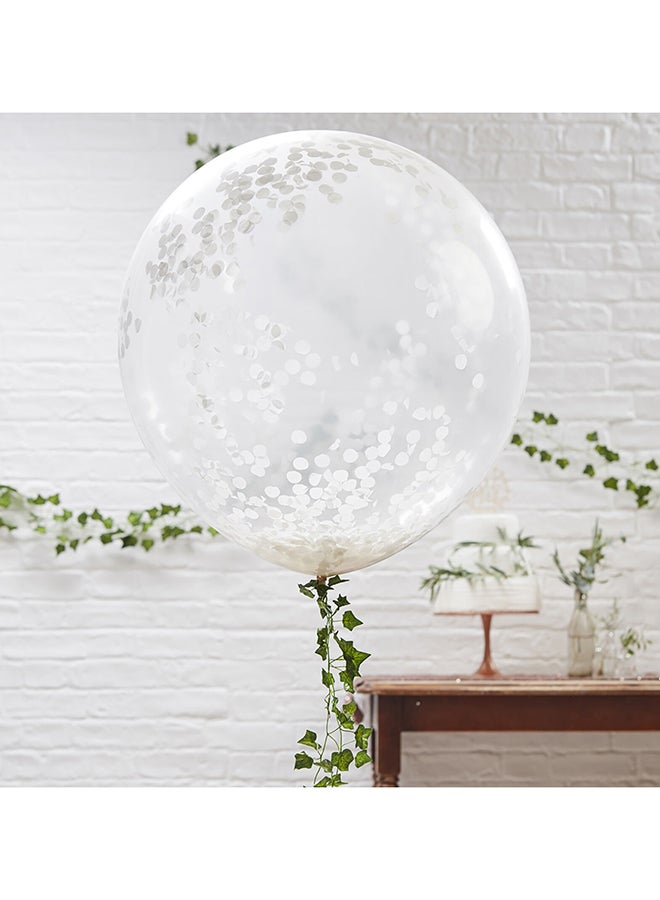 Ginger Ray 3-Piece Confetti Party Balloon Set 16inch - Image 2