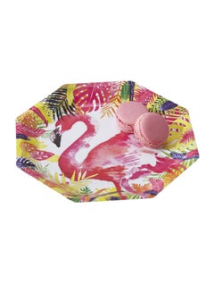 Flamingo Fun Paper Plates 10 x 24cm
