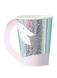 Ginger Ray 8-Piece Flamingo Designed Cups GV-918 33cm  - Image 1