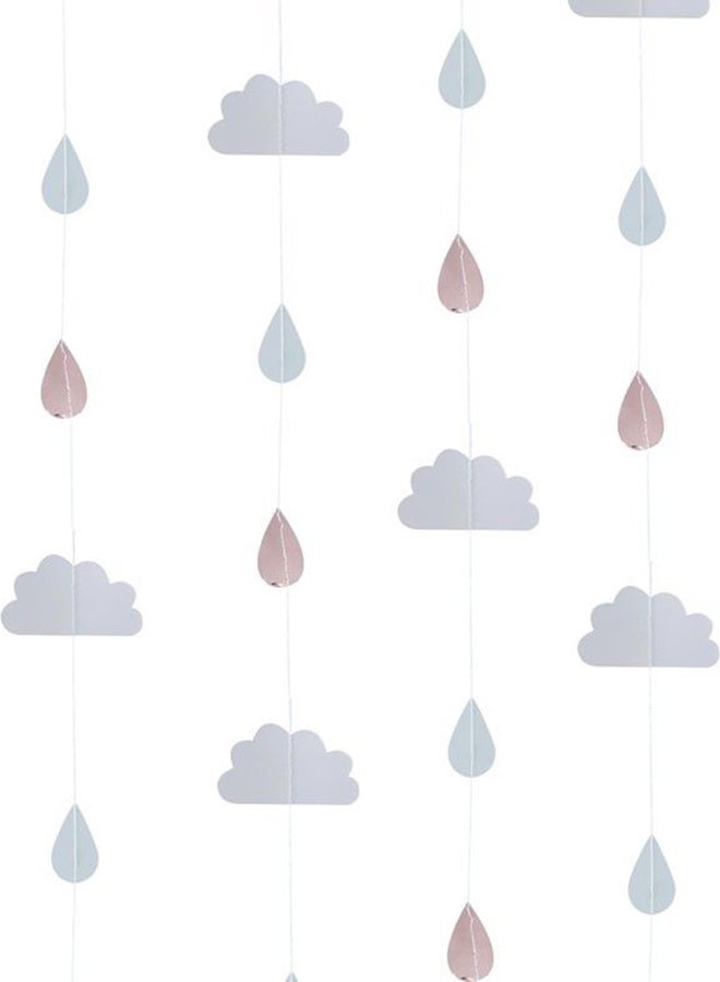 Ginger Ray Hello World Cloud Backdrop 6cm - Image 1