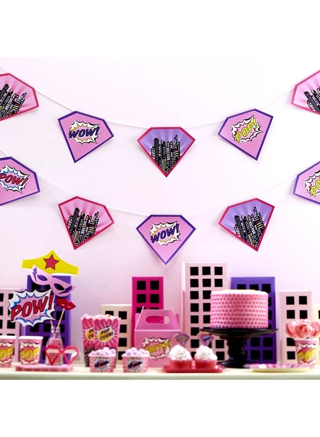 Ginger Ray - Pop Art Bunting Banner - Image 1