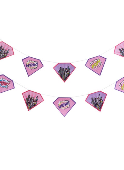 Pop Art Bunting Banner