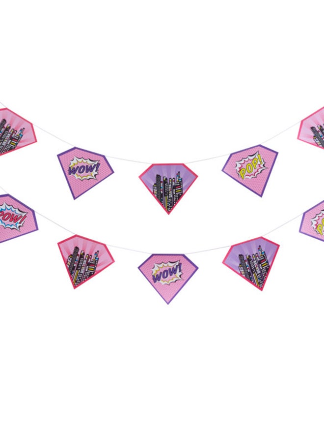 Ginger Ray - Pop Art Bunting Banner - Image 1