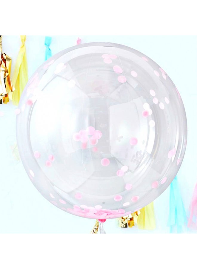 Ginger Ray 3-Piece 36-Inch Confetti Orb Balloons 30 x 4.5cm - Image 2