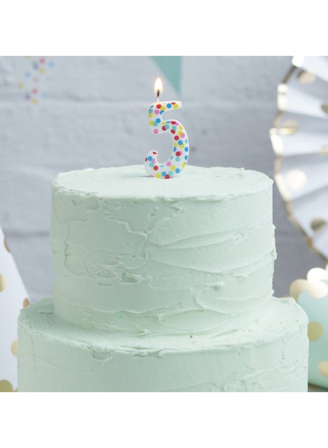 Pick And Mix Candle Number 5 19cm