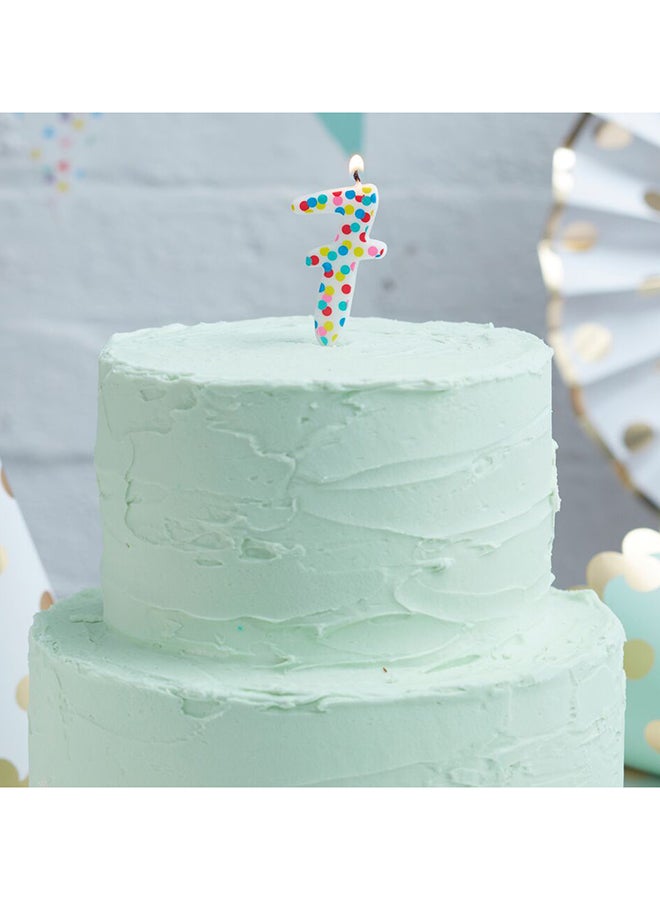 Ginger Ray Pick And Mix Birthday Candle Number 7  - Image 2