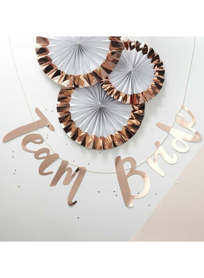 Ginger Ray Team Bride Bunting Banner - Image 2