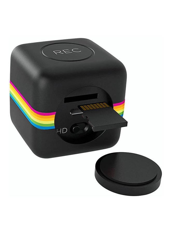 Polaroid - Cube Lifestyle 6MP 1080P HD Sports And Action Camera Black - Image 1