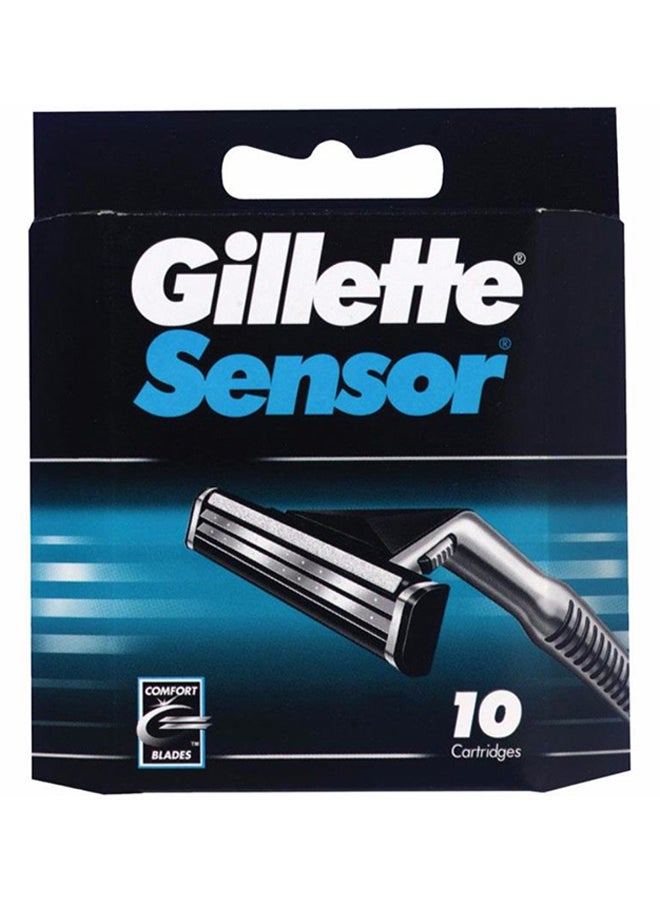 Sensor Razor Cartridges Black