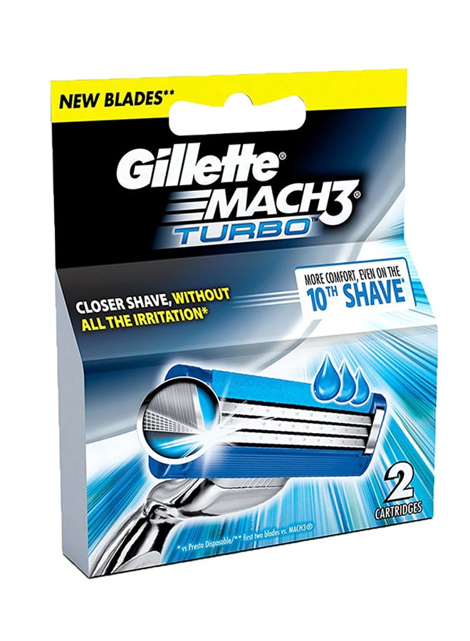 ماكينة حلاقة ماك3 أزرق / فضي - Image 2