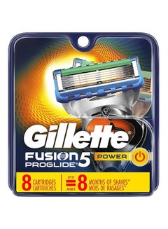 Fusion5 ProGlide Power Razor Blades Blue/Silver
