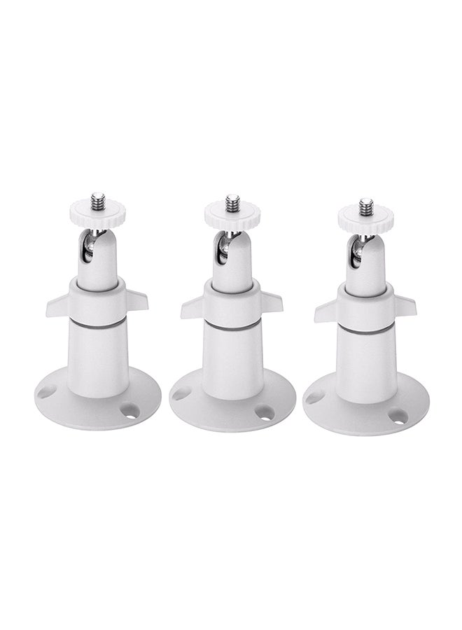 3-Piece Ceiling Security Bracket For Arlo Or Arlo Pro Camera Cam White - Image 1