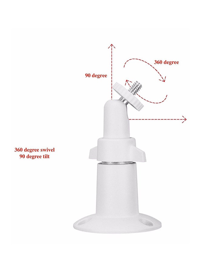 3-Piece Ceiling Security Bracket For Arlo Or Arlo Pro Camera Cam White - Image 2