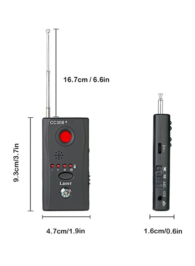 RF Wireless Signal Radio Detector Camera Black 0.178kg