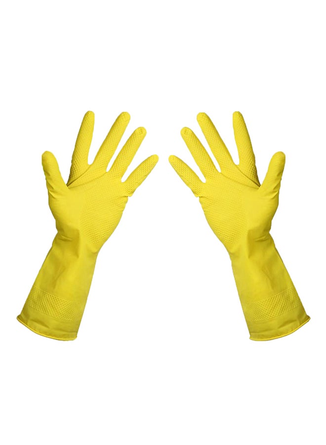 Sharpdo Rubber Gloves Yellow Extra Large  - Image 2