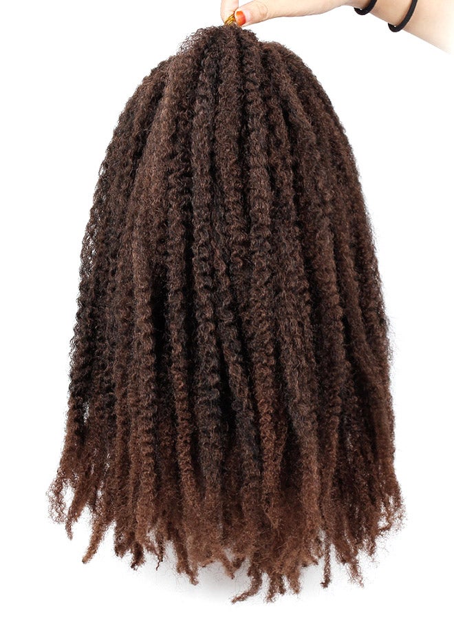 Sharpdo 3-Piece Dreadlock Wig Set Brown 45cm - Image 5