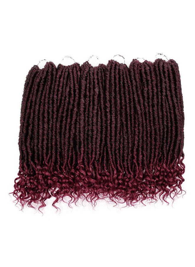 Sharpdo Sythetic Dreadlock Wig Red 41cm - Image 1
