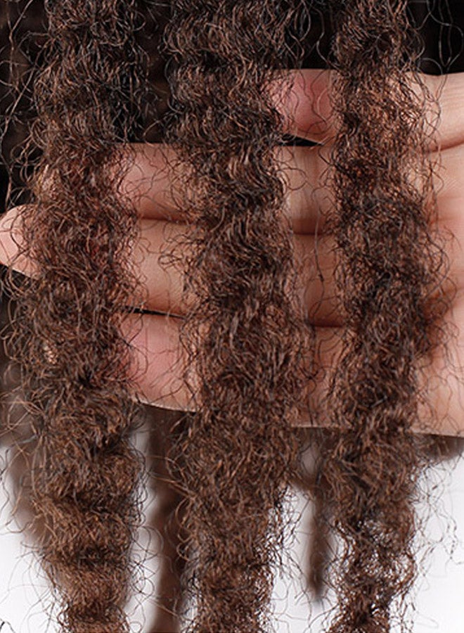 Sharpdo 3-Piece Dreadlock Wig Set Brown 45cm - Image 4