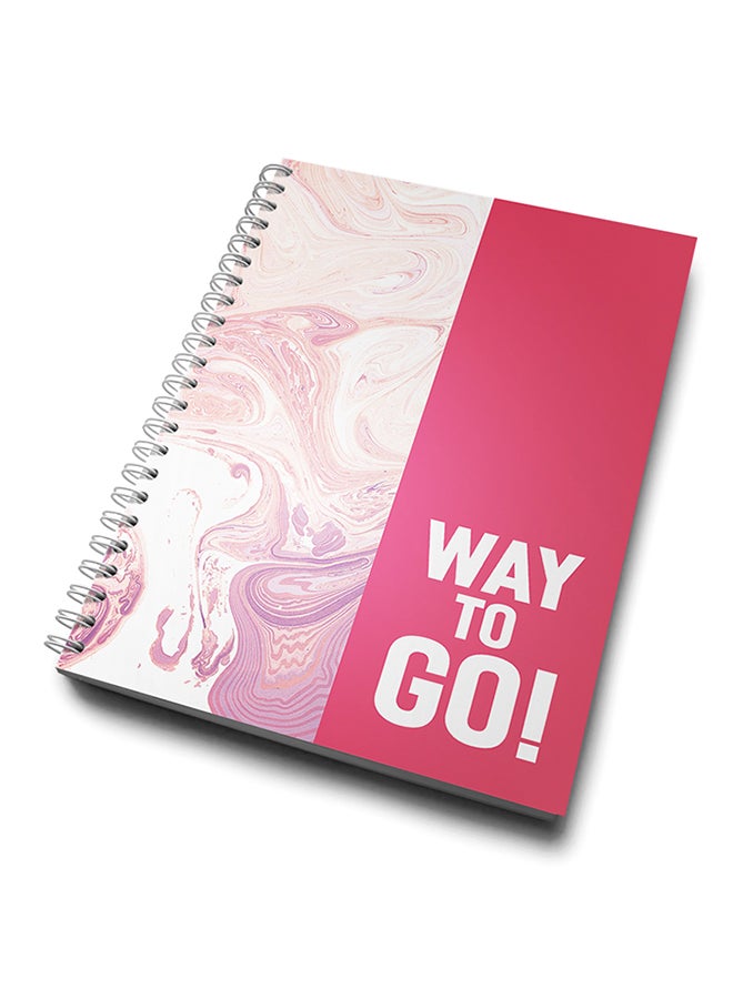 A4 Way To Go Notebook Multicolour